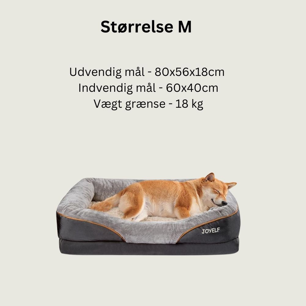 JOYELF Premium ortopædisk hundeseng