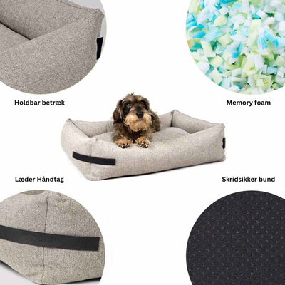 PawPals.dk hundeseng Luksus Memory foam Hundeseng