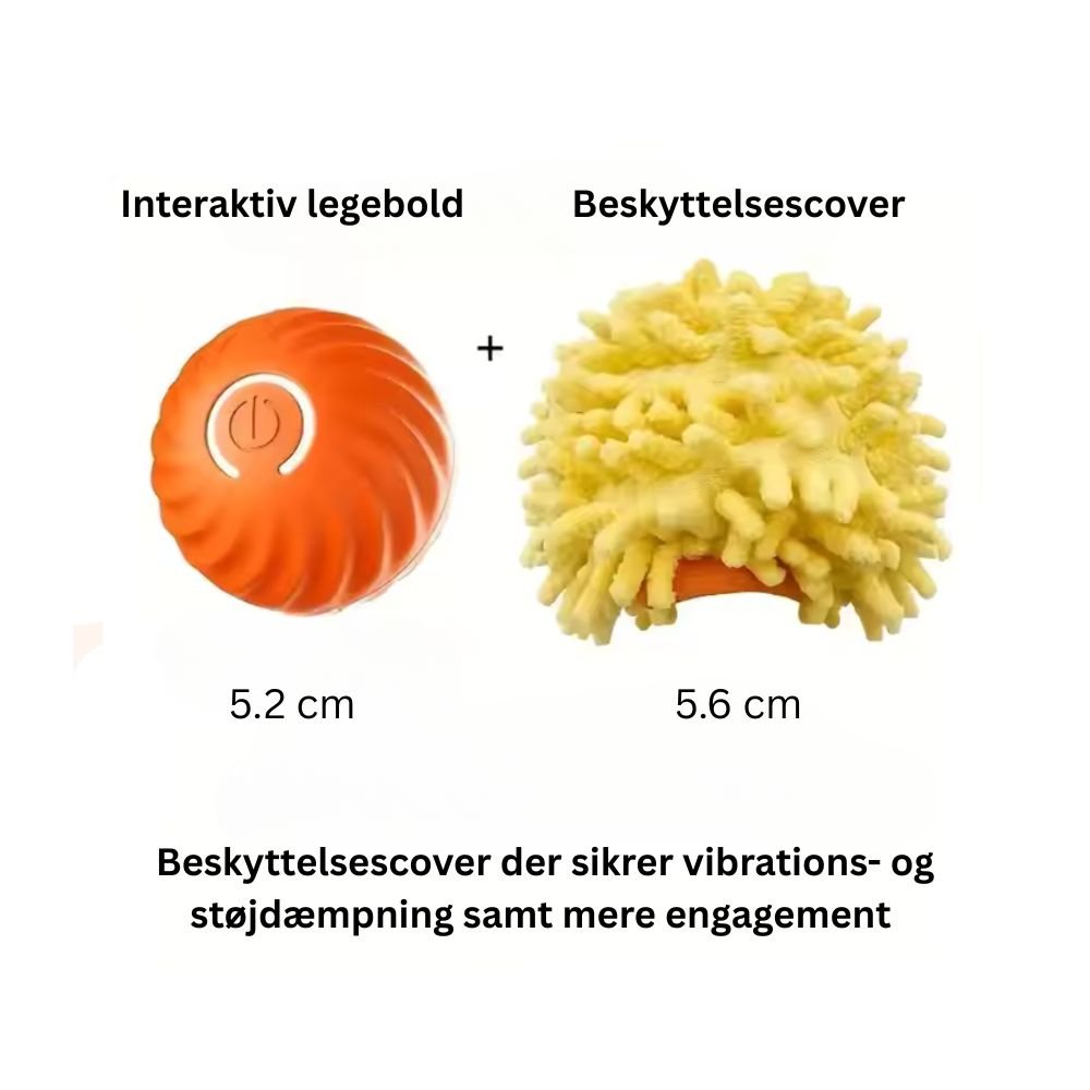 Beskyttelsescover for Pawpals interaktiv legebold til hunde - PawPals.dk