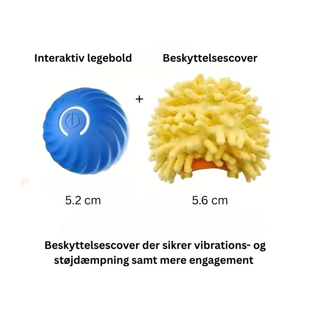 Beskyttelsescover for Pawpals interaktiv legebold til hunde - PawPals.dk
