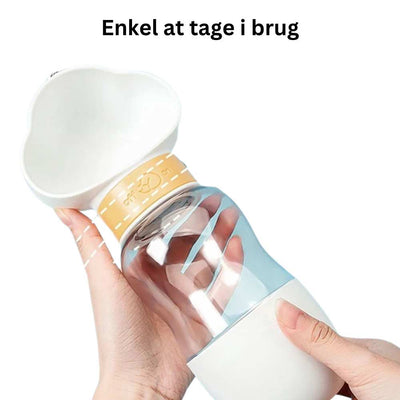 Innovativ 3 i 1 Tur flaske - PawPals.dk