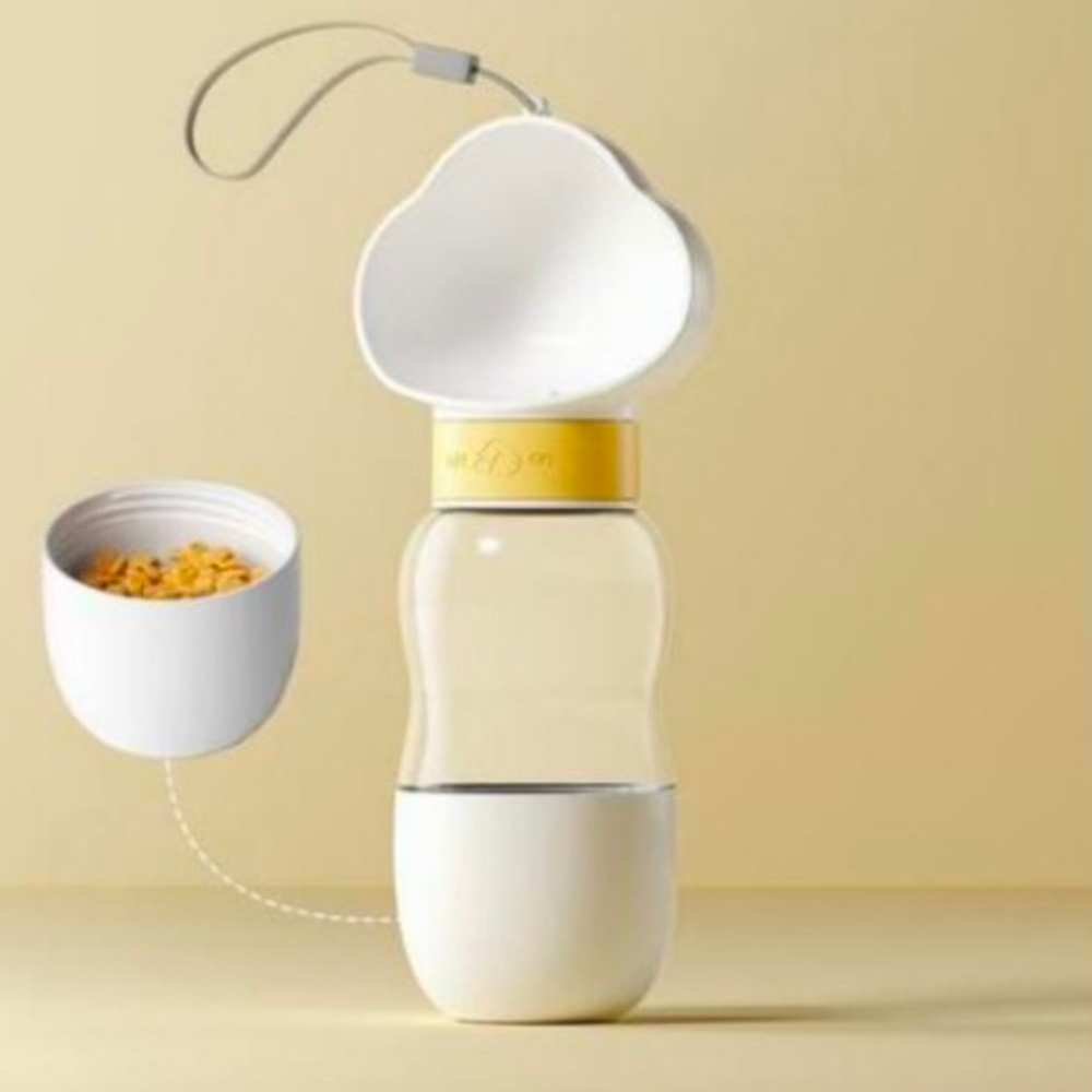 Innovativ 3 i 1 Tur flaske - PawPals.dk