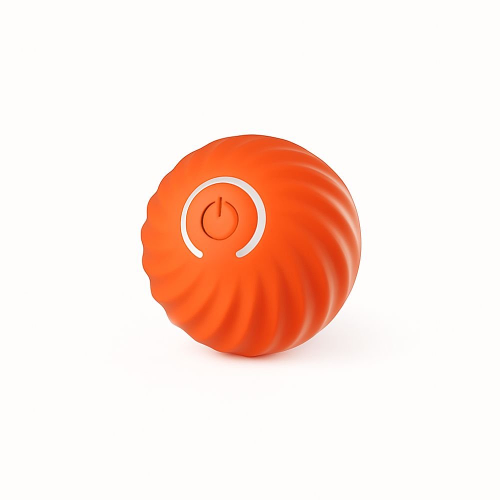 Interaktiv legebold til hunde - Orange - PawPals.dk