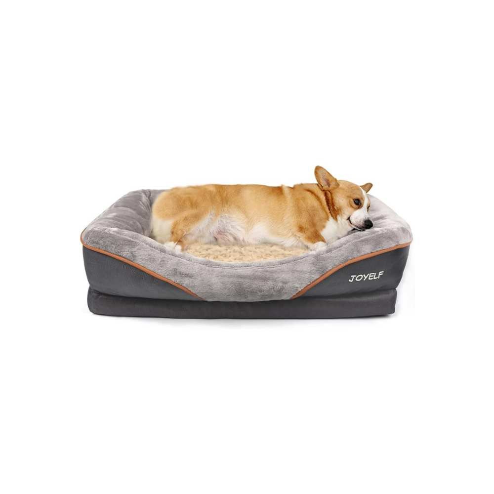 Joyelf Premium ortopædisk hundeseng - L - 91x68x20cm - PawPals.dk