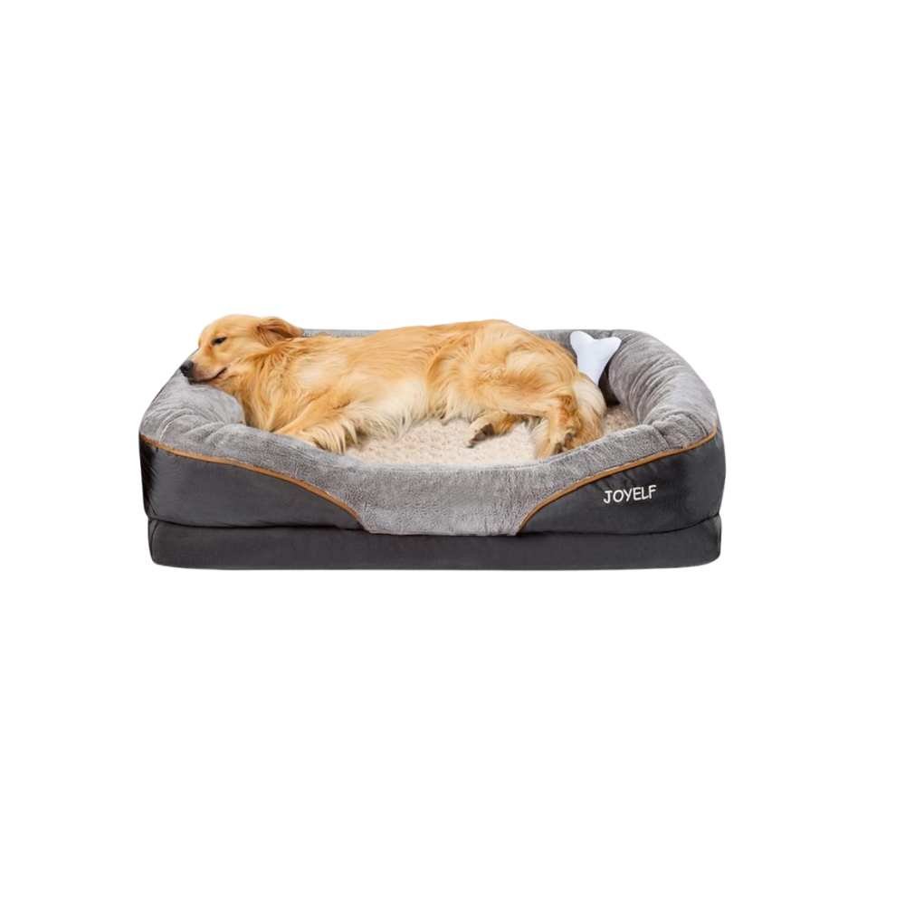 Joyelf Premium ortopædisk hundeseng - XL - 101x76x23cm - PawPals.dk